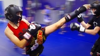Kickboxing Prodigy Teaches You How To KICK A**