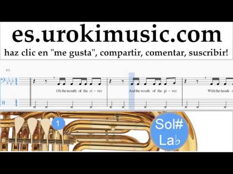 Como Tocar Tuba Imagine Dragons - Mouth Of The River Tablatura Parte#2 um-b927