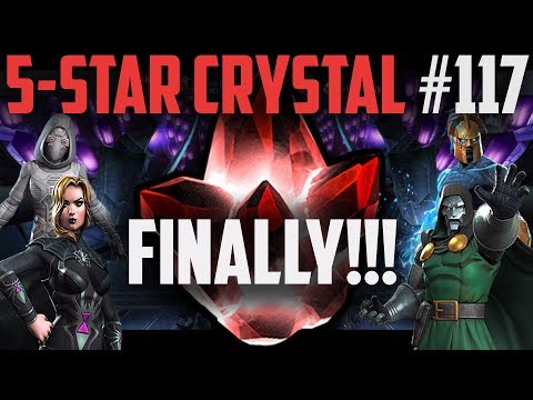 5-Star Crystal Opening #117 - OMG FINALLY!!! INSANE LUCK! - Marvel Contest of Champions
