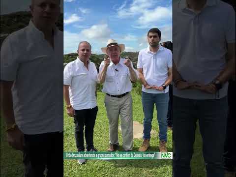 Uribe lanza dura advertencia