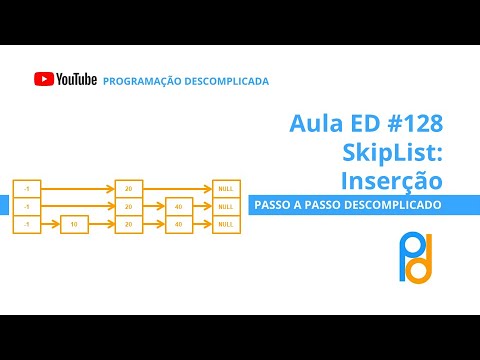 Estrutura de Dados em C | Aula 128 - SkipList: Inserção