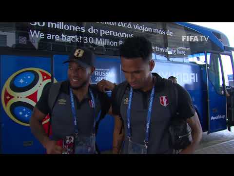 PERU ARRIVE - MATCH 6 @ 2018 FIFA World Cup™
