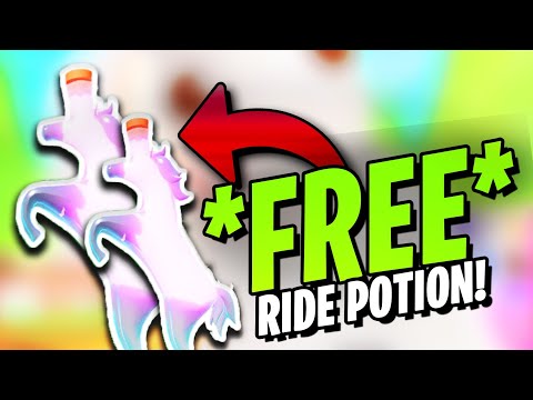 How To Get FREE RIDE POTION In Adopt Me 2020!! (Roblox)