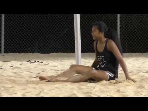 Fun in the Sand with Jadah Platt - Sand Volleyball Practice