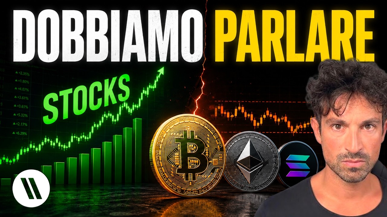 BITCOIN, CRYPTO: ADESSO BASTA, DOBBIAMO PARLARE CON URGENZA.