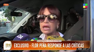 🔥 FLOR PEÑA FURIOSA CON LUIS VENTURA: "Lo que dijo es una falta de respeto"
