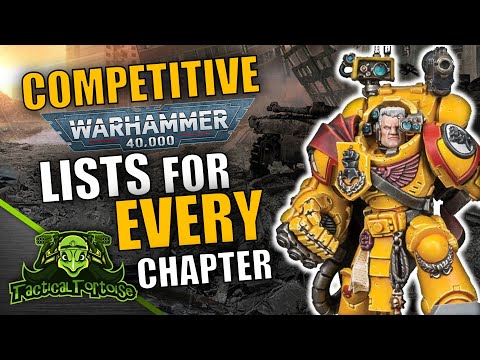 Competitive 40k Lists for EVERY Space Marine Chapter in Arks of Omen | Warhammer 40k Tactics