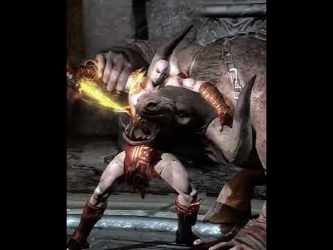 KRATOS Fights a Fearsome MINOTAUR in God of War Remastered 4K on PS5!