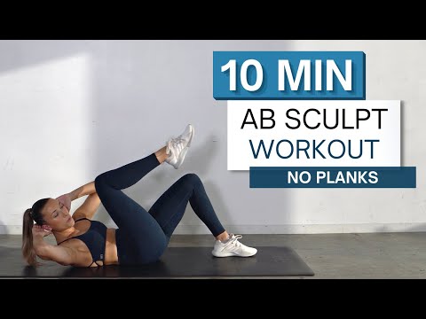 10 min AB SCULPT WORKOUT | No Planks | Controlled Core Burn | Intense with Modifications Provided