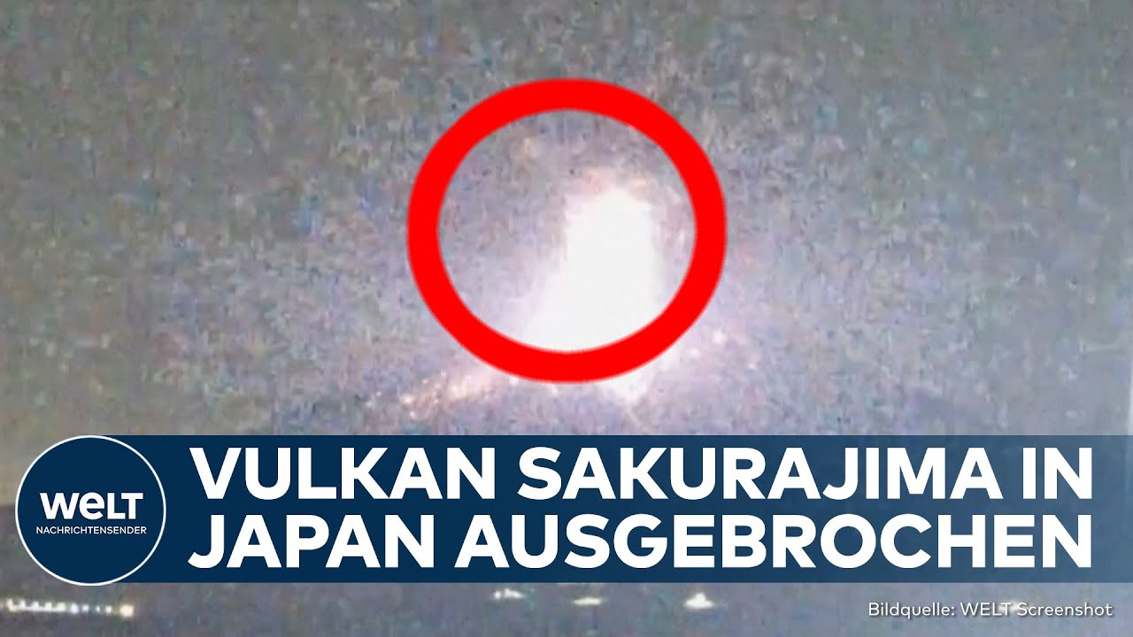 VULKAN SAKURAJIMA IN JAPAN: Gewaltiger Ausbruch mit 4400-Meter-Aschewolke alarmiert Behörden!