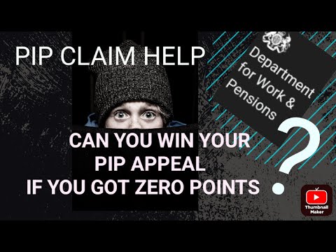 HOW TO WIN YOUR PIP TRIBUNAL - Even if You Got 0 Points at the Assessment.  Beat the DWP