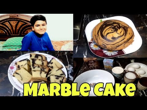 Marble Cake Recipe 🥧 // ambreen lifestyle......