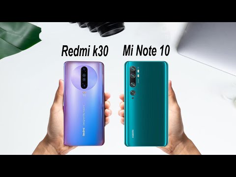 Redmi K30 VS Xiaomi Mi Note 10 Comparison