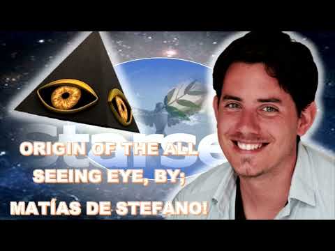Origin of the all seeing eye, by Matías De Stefano! 👁