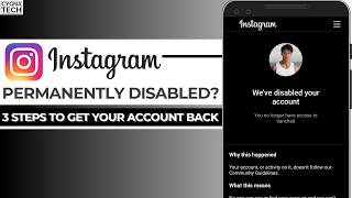 🚫 Instagram Account Disabled Permanently The Only 3 Steps to Get It Back in 2026