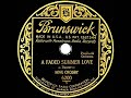 1931 Bing Crosby - A Faded Summer Love
