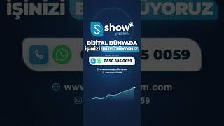 Show Yazılım | Web Tasarım, E-Ticaret, Google Ads ve Özel Yazılım Çözümleri