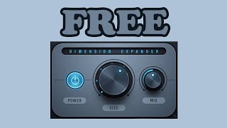 Video thumbnail for FREE Dimension Expander by Xfer Records by FREE PLUGINS FREE