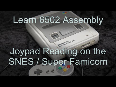 Lesson S17 - Joypad Reading on the SNES / Super Famicom