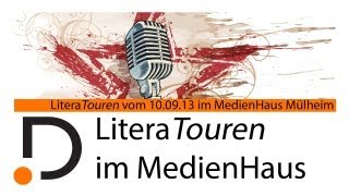 preview picture of video 'LiteraTouren im MedienHaus Mülheim mit Marco Jonas Jahn und Arnold Küsters'