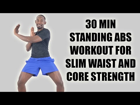 Learn 30 Minute Standing Abs Workout for A Slim Waist and A Strong Core Mind Luster
