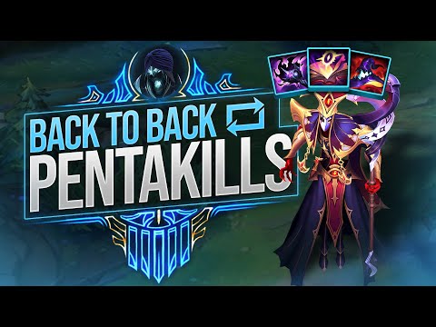 THIS SHOULDN'T BE LEGAL... BACK TO BACK PENTAKILLS IN CHALLENGER