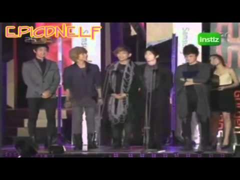 [ENG SUB] 101209 SHINee Win @ 25th Golden Disk Award