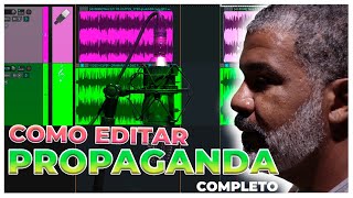 Como editar PROPAGANDA no Reaper e Sound Forge | Completo