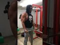 Young Bodybuilder MASSIVE BICEPS Arm_Day Workout. Alejandro Arango Muscle Fitness Trainer Model