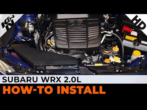 Subaru WRX 2.0L [#69-8006TTK] Air Intake Installation