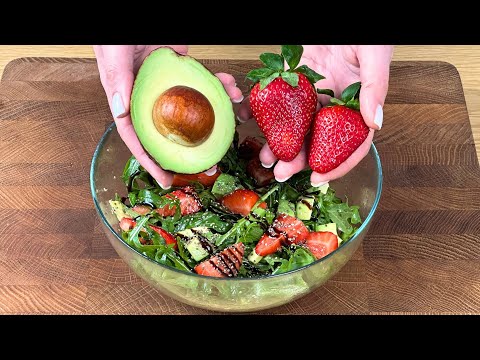 🇵🇹 Mein portugiesischer Freund hat mir dieses gesunde Salatrezept gezeigt❗️So schnell und einfach❗️