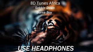 Burna Boy - Sekkle Down (8d Audio)