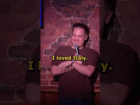 Italy Pt. 2 #funny #jokes #crowdwork #standupcomedy #comedy #italy