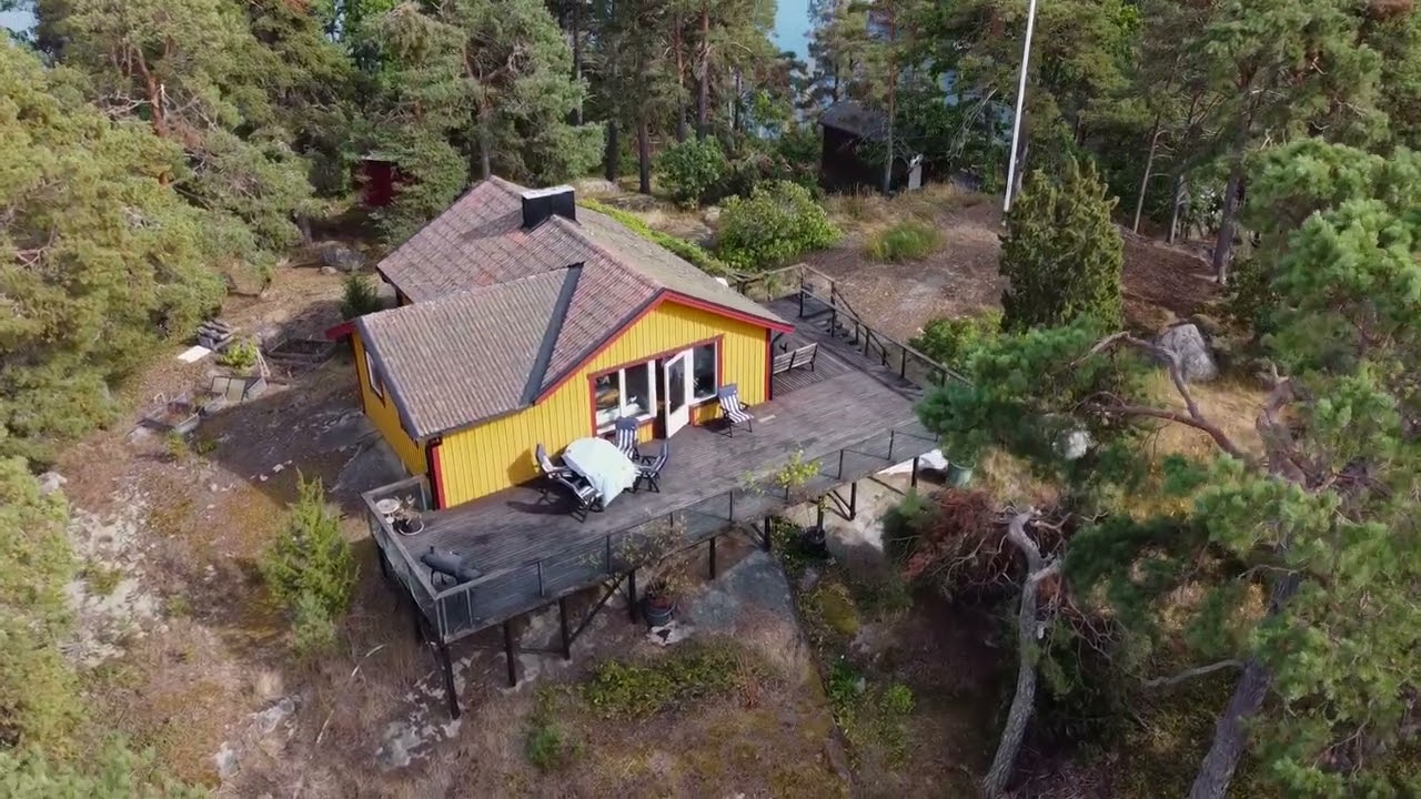 3 rum Villa på Stora Lunsen 1 Ljusterö Skärgård Österåkers kommun - video