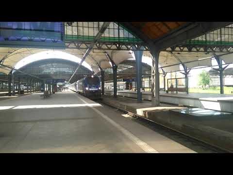 Odjazd Cuda Newagu czyli Gryffin E4DCUd-005 z EiC 6100 do Warszawy Wschodniej - Wrocław Główny