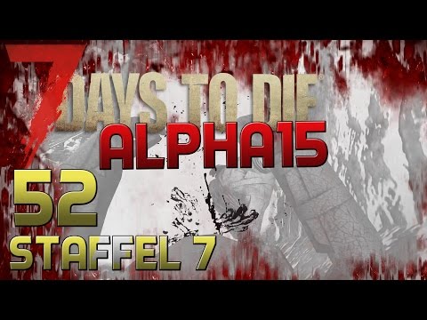 7 Days To Die Alpha 15 Gameplay S07E52 - BLUT IM SCHNEE [Let´s Play][Deutsch][German]