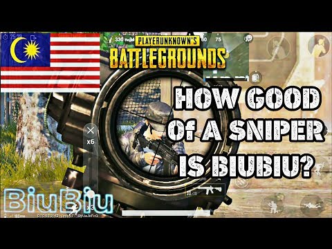 BIUBIU USES SNIPER | BETTER THAN SOUL MORTAL? PUBG MOBILE