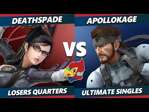Sweet Spot 9 TOP 8 - Deathspade (Bayonetta) Vs. ApolloKage (Snake) Smash Ultimate - SSBU