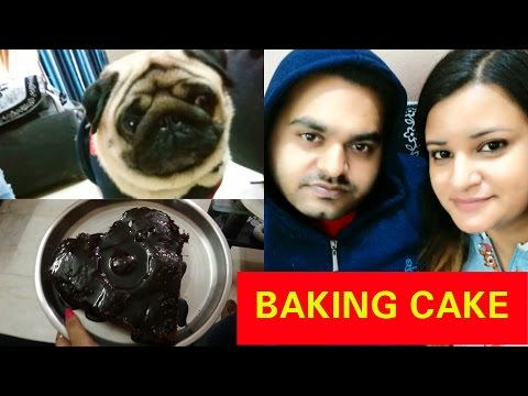 SUNDAY VLOG ||BAKE CAKE WITH US || BAKING TWO CHOCOLATES CAKES||CHANDNI BEAUTYZONE