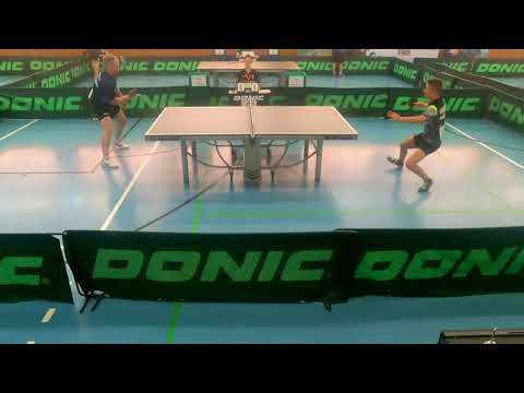 Mitteldeutsche Meisterschaften Tischtennis 2021 in Hettstedt (Herren-Spiel 4 Tisch 3&4)