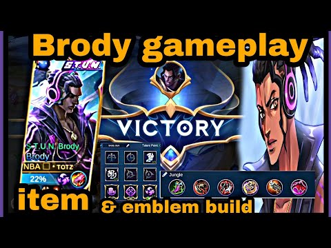 Brody maniac gameplay #brodycorerotation #Mobilelegends #totzpayaso