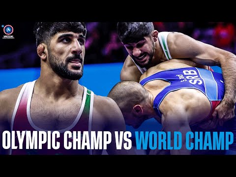 Olympic champ vs. world champ in the first round! 🤯😱 | Saeid ESMAEILI (IRI) vs. Sebastian NAD (SRB)