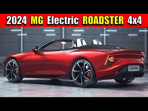 2024 MG CYBERSTER Electric Roadster unveils at MUNICH IAA Mobility 2023