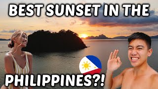 EL NIDO Palawan has the BEST SUNSETS in the Philippines? 🇵🇭