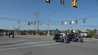 Three Fallen Heroes Procession To The Wagner-Elfner & Berg Funeral Home