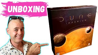 Dune Imperium Board Game Unboxing