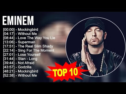 E m i n e m 2023 MIX - TOP 10 BEST SONGS