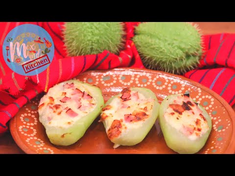 Delicious STUFFED CHAYOTE! @MexMundoKitchen