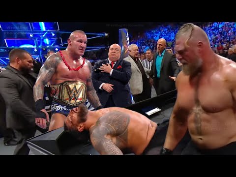 WWE 28 December 2023 Brock Lesnar Help Randy Orton Wins Undisputed Championship Roman Reigns Match