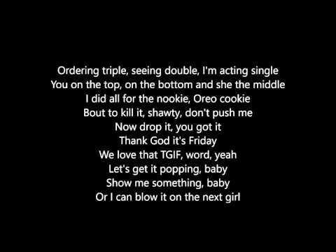 Flo Rida - Hello Friday ft. Jason Derulo LYRICS
